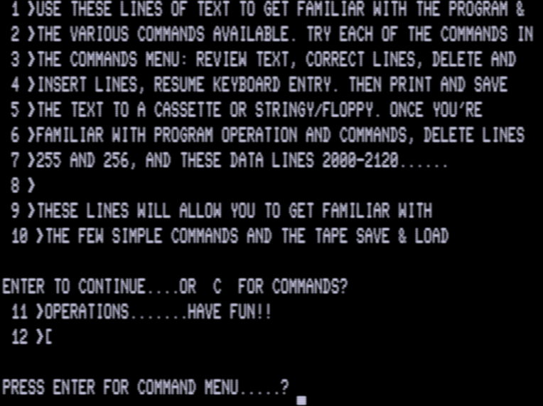 Screen shot